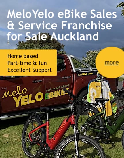 meloYELO eBike Sales Service Franchise for sale Auckland