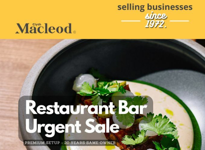 Restaurant Bar for Sale Auckland