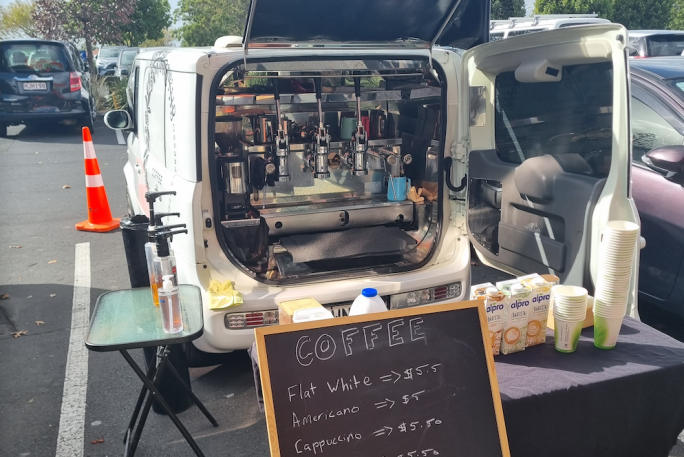 Mobile Coffee Car Business for Sale Papatoetoe Auckland 