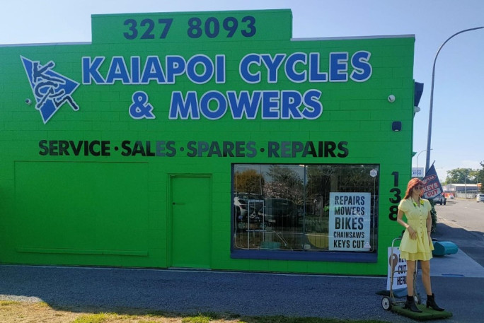 Lawnmowers, Bicycle Sales & Service Business for Sale Kaiapoi