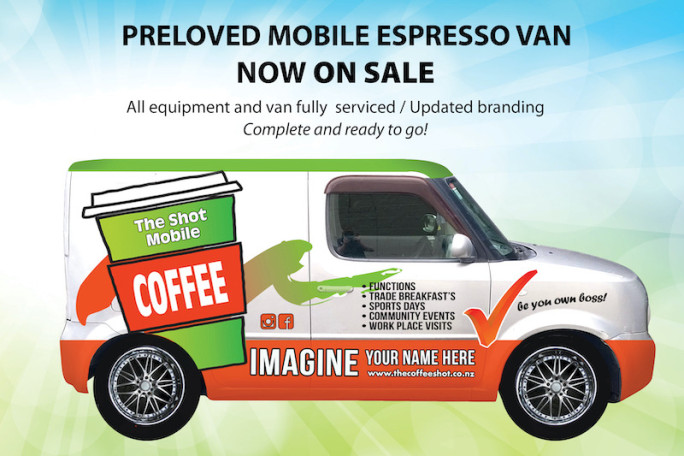 Mobile Expresso Shot Licence Business for Sale Invercargill