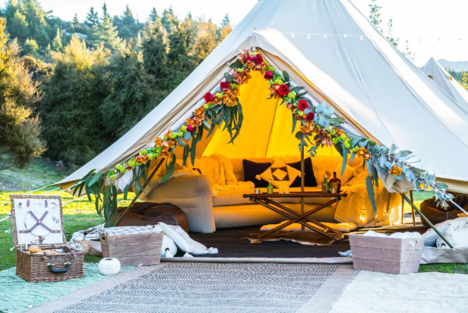 Luxury Glamping Equipment  for Sale Wanaka Relocatable 