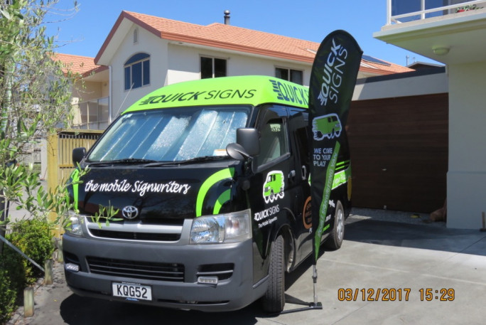 Mobile Sign Writing Workshop Business for Sale Taupo 