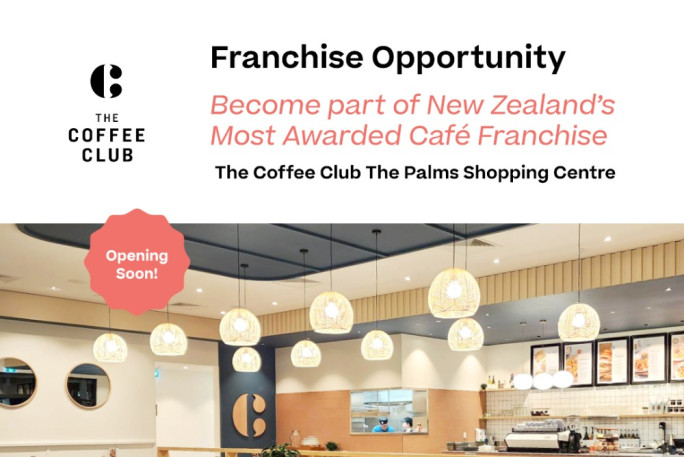 The Coffee Club Cafe Franchise for Sale The Palms Shirley Christchurch