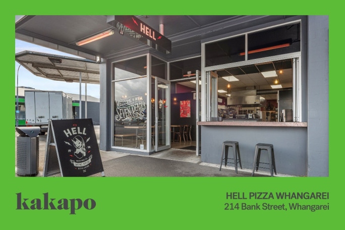 Hells Pizza Takeaway Franchise for Sale Whangārei